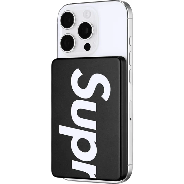 Supreme mophie Qi2 Powerstation - Black (front)