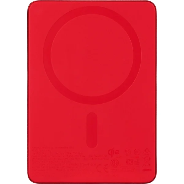 Supreme mophie Qi2 Powerstation - Red (front)