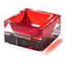 Supreme Murano Ashtray - Clear (front)