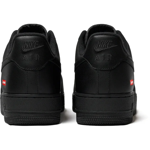 Supreme Nike Air Force 1 Low - Black (front)