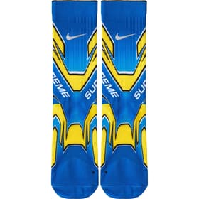Supreme Nike Crew Socks Blue Multi
