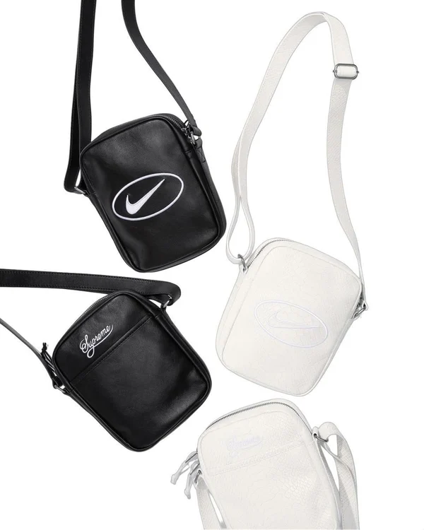 Supreme Nike Leather Shoulder Bag - Product Image