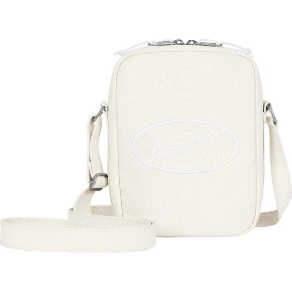 Supreme Nike Leather Shoulder Bag - Snakeskin (front)