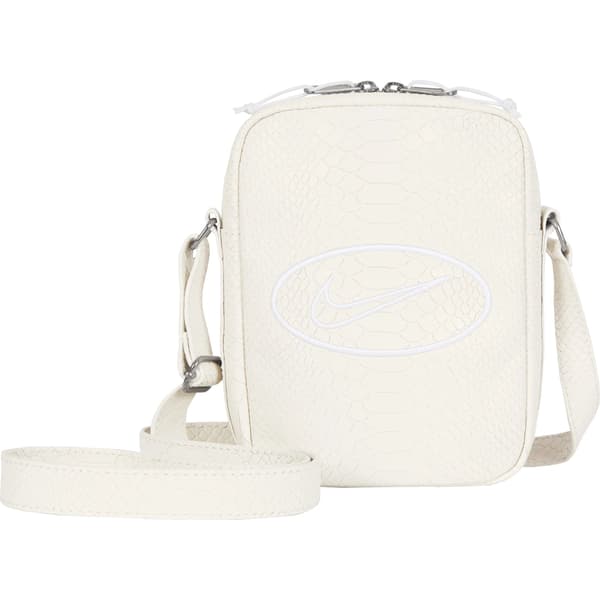 Supreme Nike Leather Shoulder Bag - Snakeskin (front)