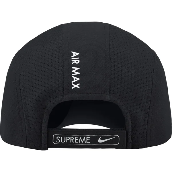Supreme Nike Running Hat - Black (front)
