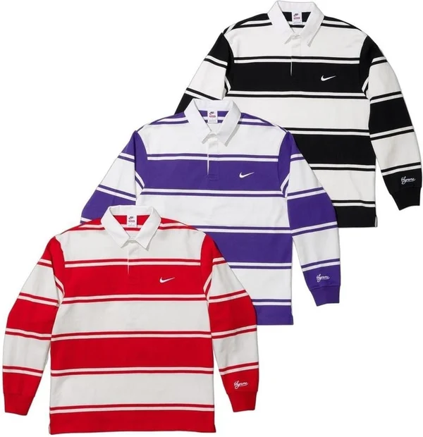 Supreme Nike Stripe Rugby - Product Image