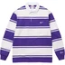 Supreme Nike Stripe Rugby - Purple (front)