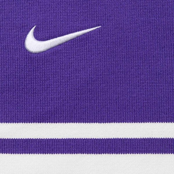 Supreme Nike Stripe Rugby - Purple (front)