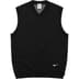 Supreme Nike Sweater Vest - Black (front)