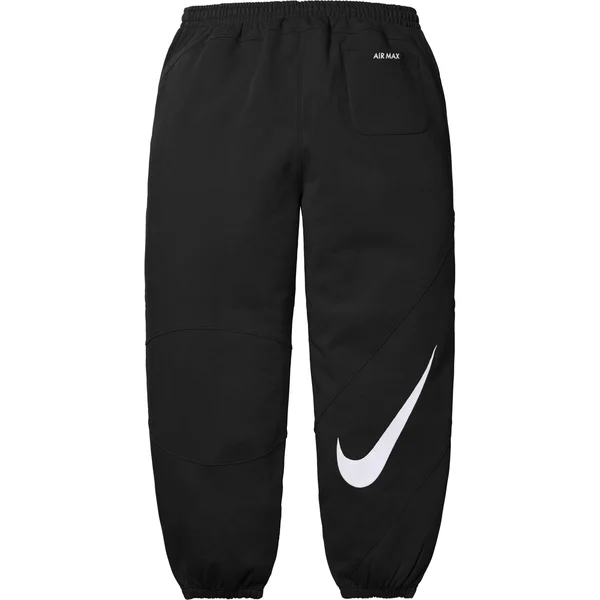 Supreme Nike Sweatpant - Black (front)