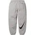 Supreme Nike Sweatpant - Heather Grey (front)