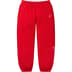 Supreme Nike Sweatpant - Red (front)