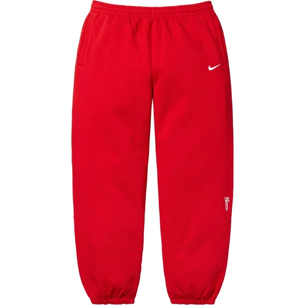 Supreme Nike Sweatpant - Red (front)
