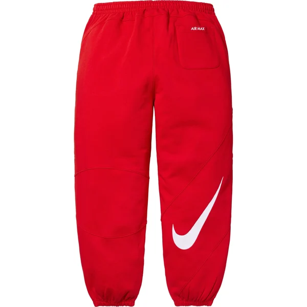 Supreme Nike Sweatpant - Red (front)
