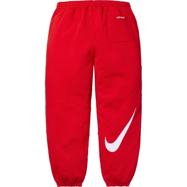 Supreme Nike Sweatpant - Red (front)