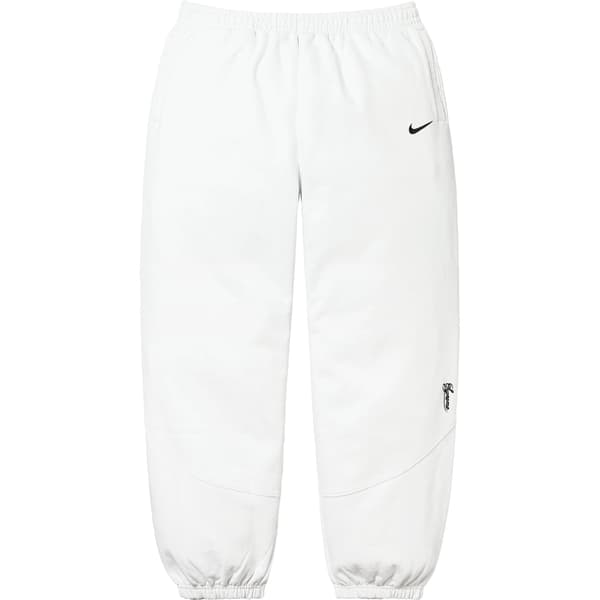 Supreme Nike Sweatpant - White (front)