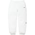 Supreme Nike Sweatpant - White (front)