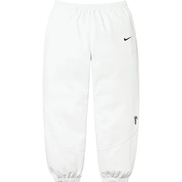 Supreme Nike Sweatpant - White (front)