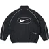 Supreme Nike Track Jacket - Black (front)