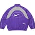 Supreme Nike Track Jacket - Purple (front)