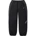 Supreme Nike Track Pant - Black (front)