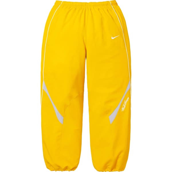 Supreme Nike Track Pant - Yellow (front)