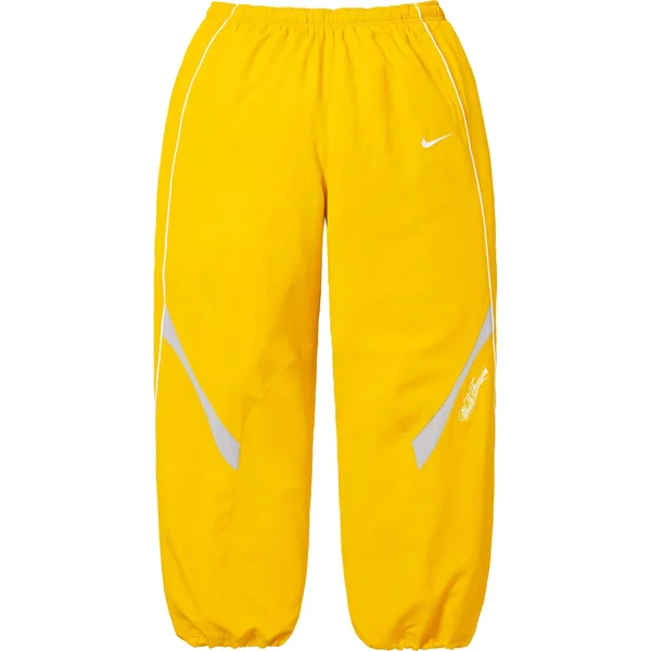 Supreme Nike Track Pant - Yellow (front)