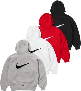 Supreme Nike Zip Up Hooded Sweatshirt