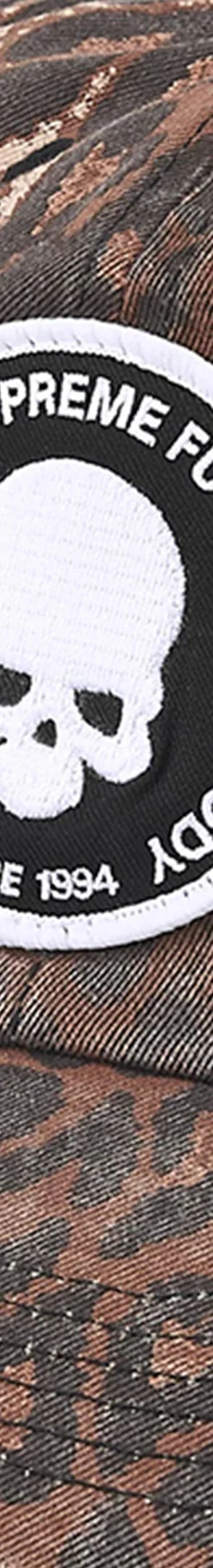 Supreme Number (N)ine 6-Panel - Leopard (front)