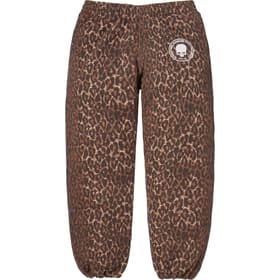 Supreme Number (N)ine Drawstring Sweatpant Leopard