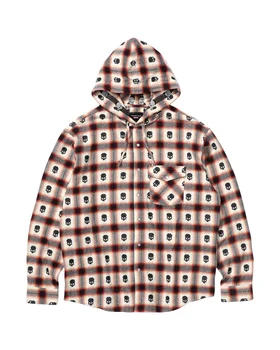 Supreme Number (N)ine Hooded Flannel Shirt