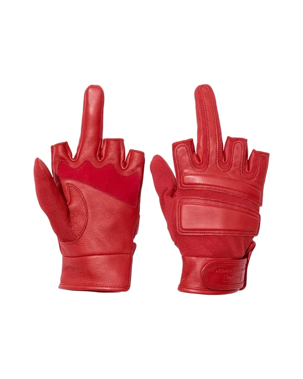 Supreme Number (N)ine Leather Gloves - Product Image