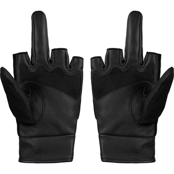 Supreme Number (N)ine Leather Gloves - Black (front)