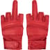 Supreme Number (N)ine Leather Gloves - Red (front)