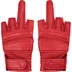 Supreme Number (N)ine Leather Gloves - Red (front)