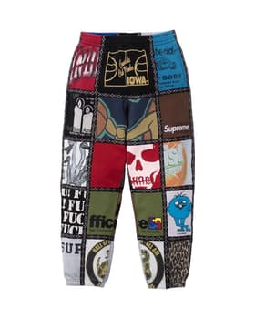 Supreme Number (N)ine Patchwork Sweatpant
