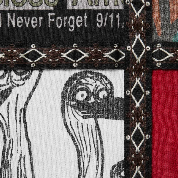 Supreme Number (N)ine Patchwork Sweatpant - Multicolor (front)