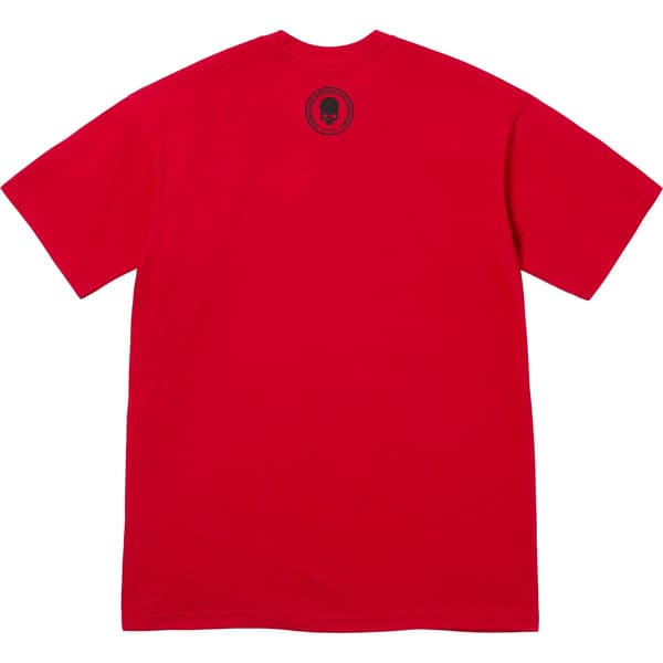 Supreme Number (N)ine Shut Up Tee - Red (front)