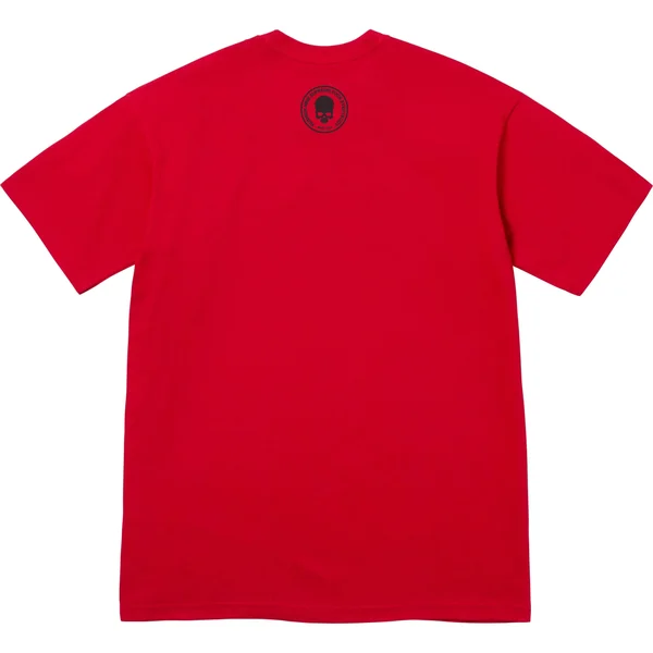 Supreme Number (N)ine Shut Up Tee - Red (front)