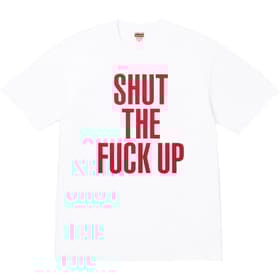 Supreme Number (N)ine Shut Up Tee White