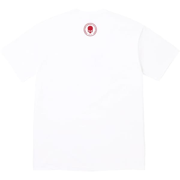 Supreme Number (N)ine Shut Up Tee - White (front)
