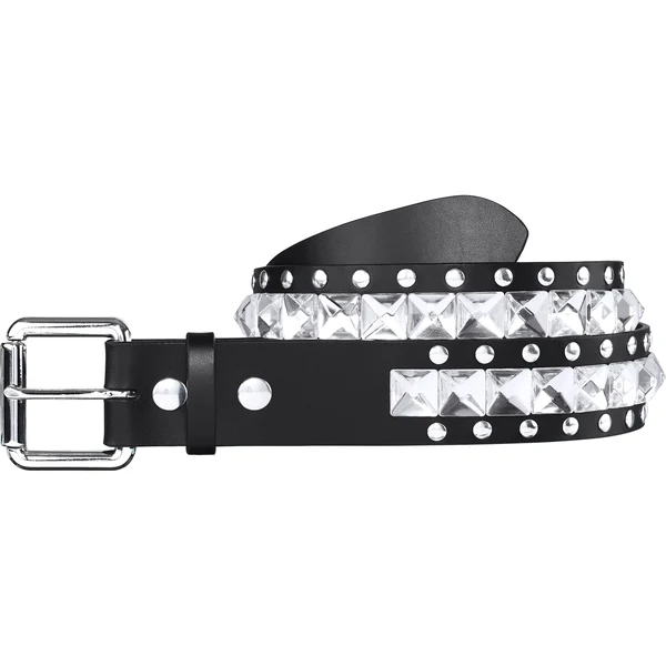 Supreme Number (N)ine Studded Belt - Black (front)
