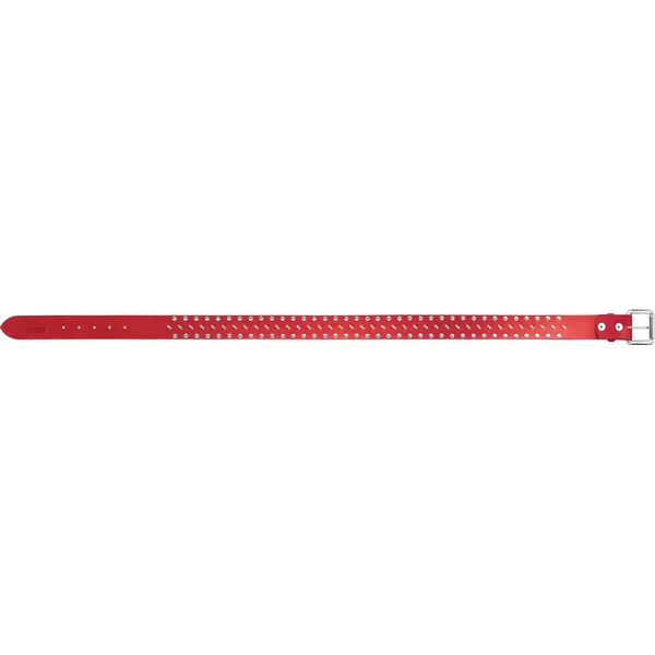 Supreme Number (N)ine Studded Belt - Red (front)