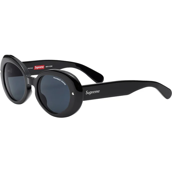 Supreme Number (N)ine Sunglasses - Black (front)