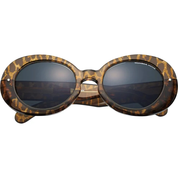 Supreme Number (N)ine Sunglasses - Leopard (front)