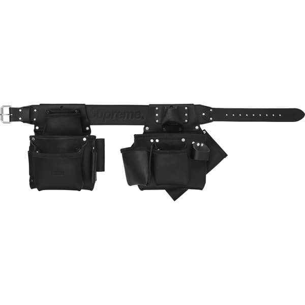 Supreme Occidental Leather Tool Belt - Black (front)