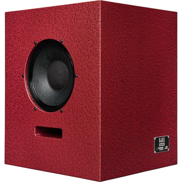Supreme Ojas Artbook Shelf Speakers + Amp - Red (front)