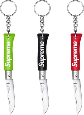 Supreme Opinel No. 4 Knife Keychain