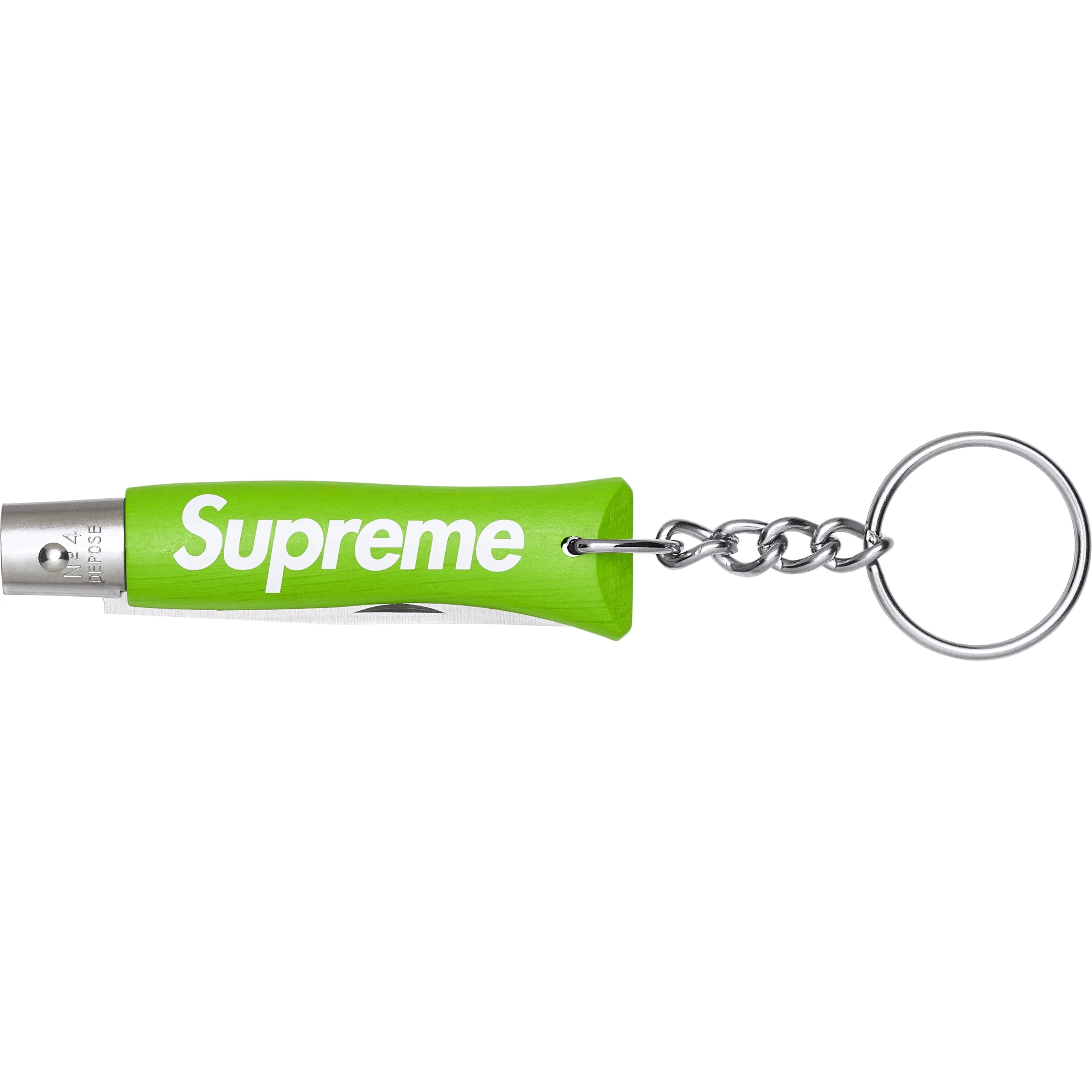 Supreme Opinel No. 4 Knife Keychain colorway 4
