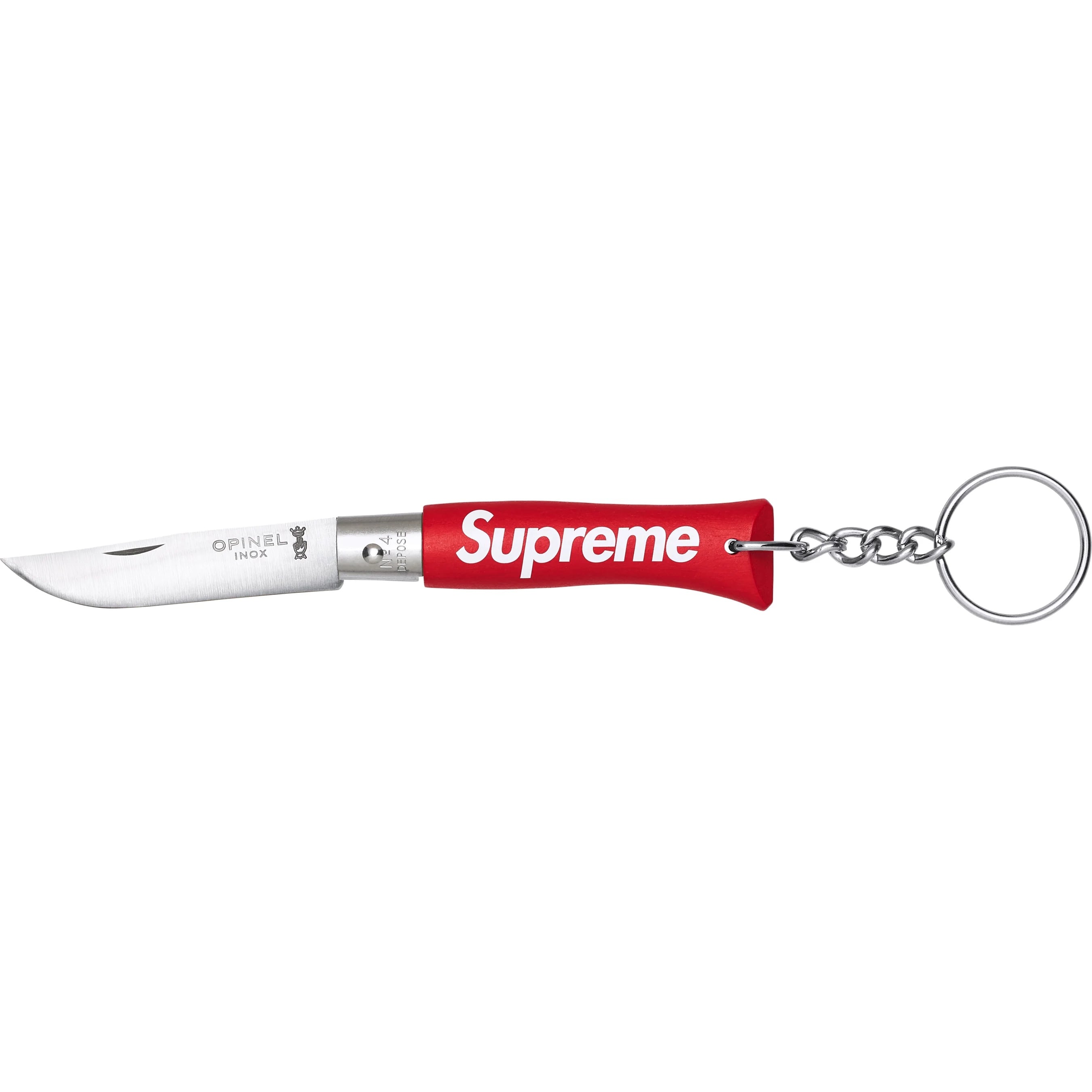 Supreme Opinel No. 4 Knife Keychain